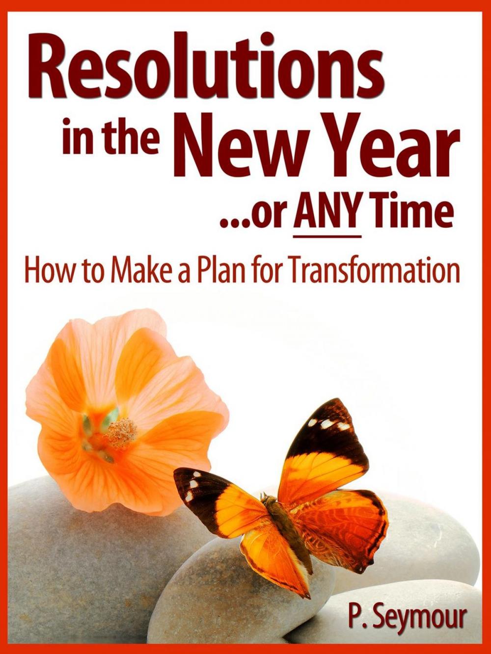 Big bigCover of Resolutions in the New Year...or Any Time: How to Make a Plan for Transformation