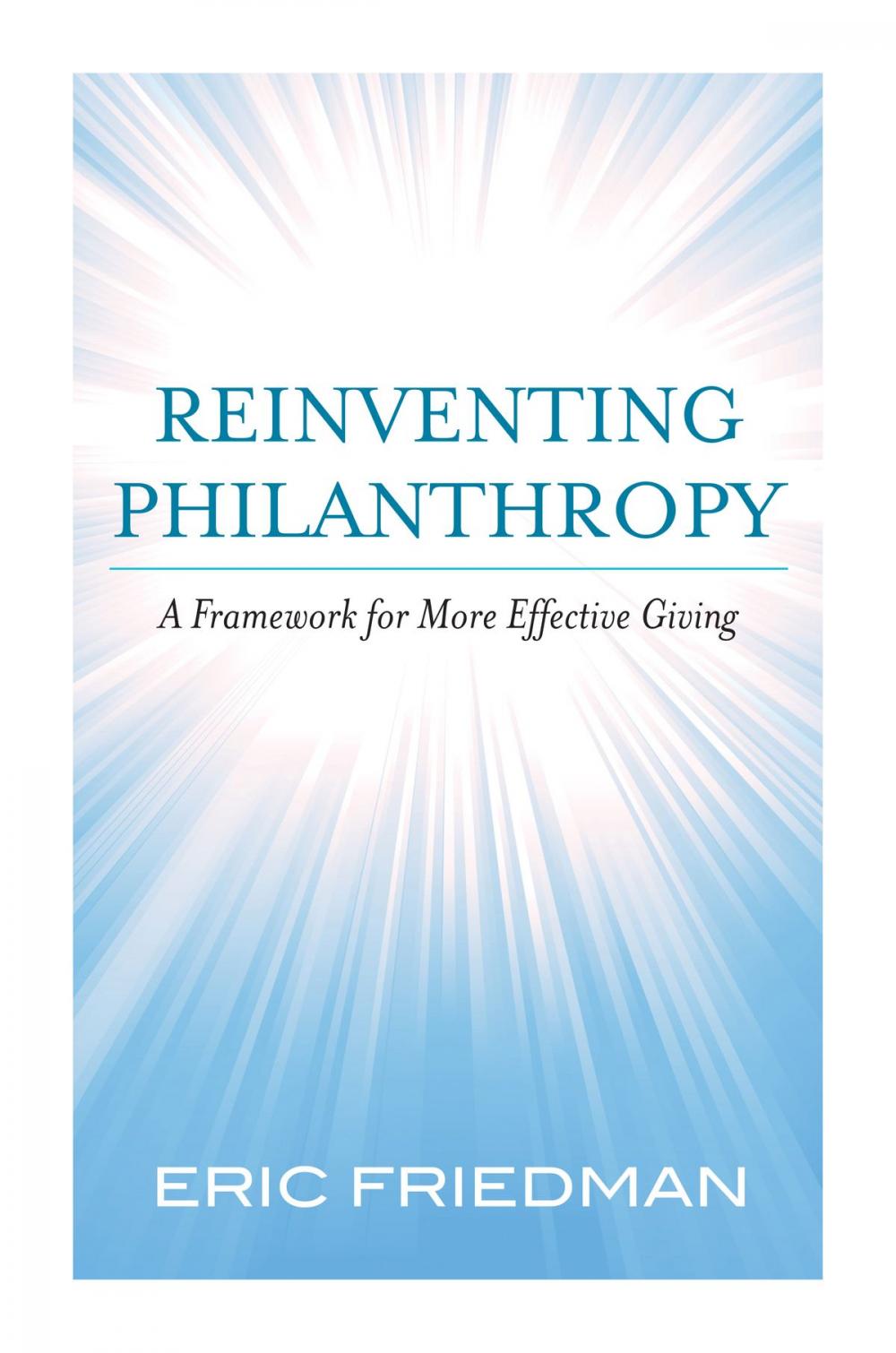 Big bigCover of Reinventing Philanthropy