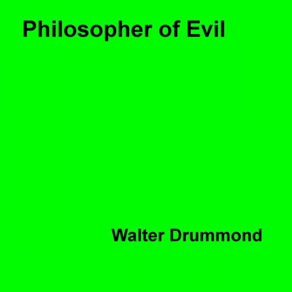 Big bigCover of Philosopher of Evil