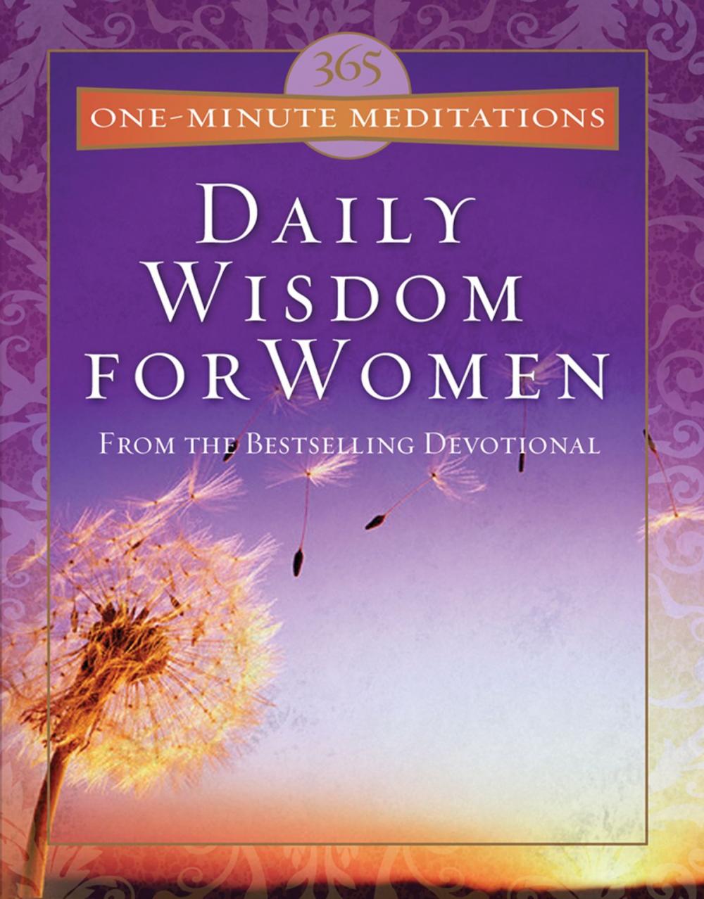 Big bigCover of 365 One-Minute Meditations From Daily Wisdom For Women