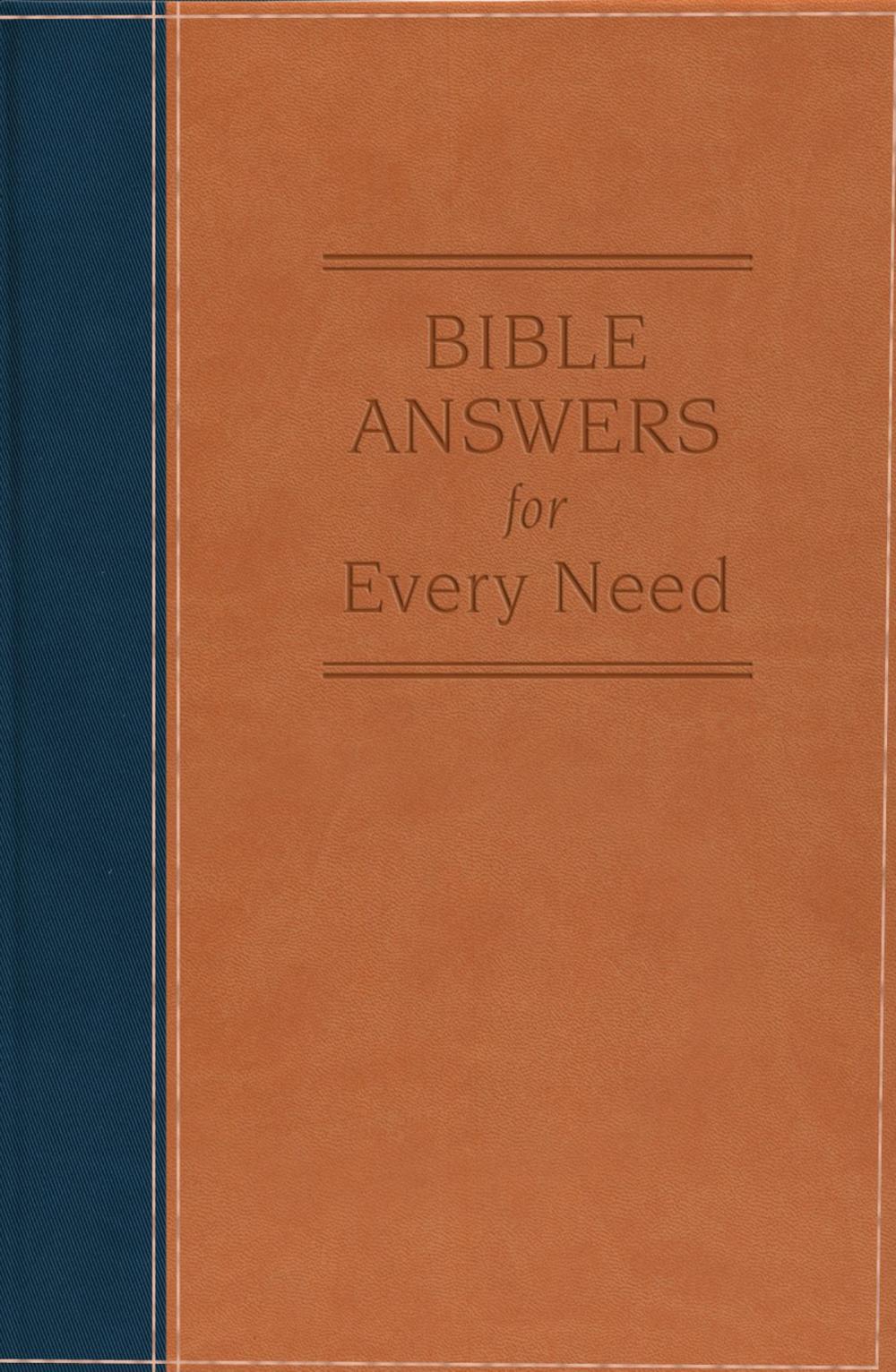 Big bigCover of Bible Answers for Every Need