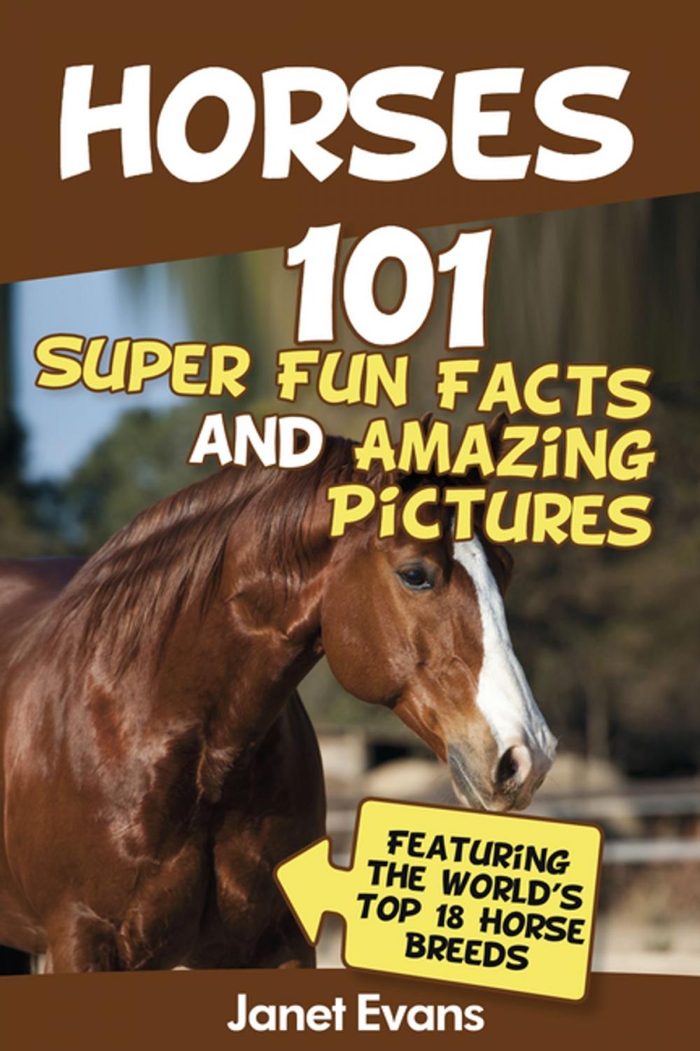 Big bigCover of Horses: 101 Super Fun Facts and Amazing Pictures (Featuring The World's Top 18 Horse Breeds)