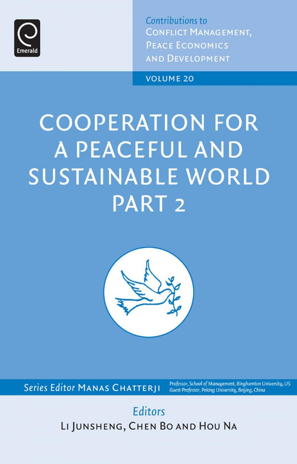 Big bigCover of Cooperation for a Peaceful and Sustainable World