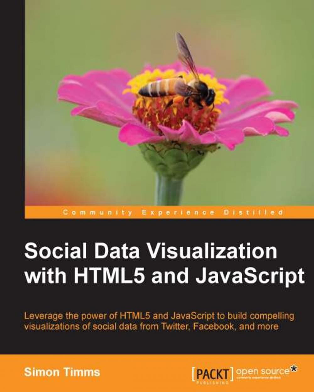 Big bigCover of Social Data Visualization with HTML5 and JavaScript