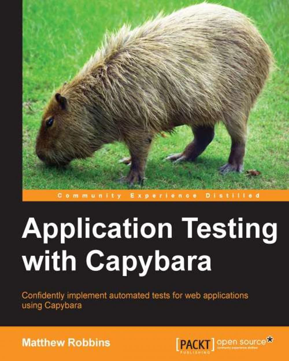 Big bigCover of Application Testing with Capybara