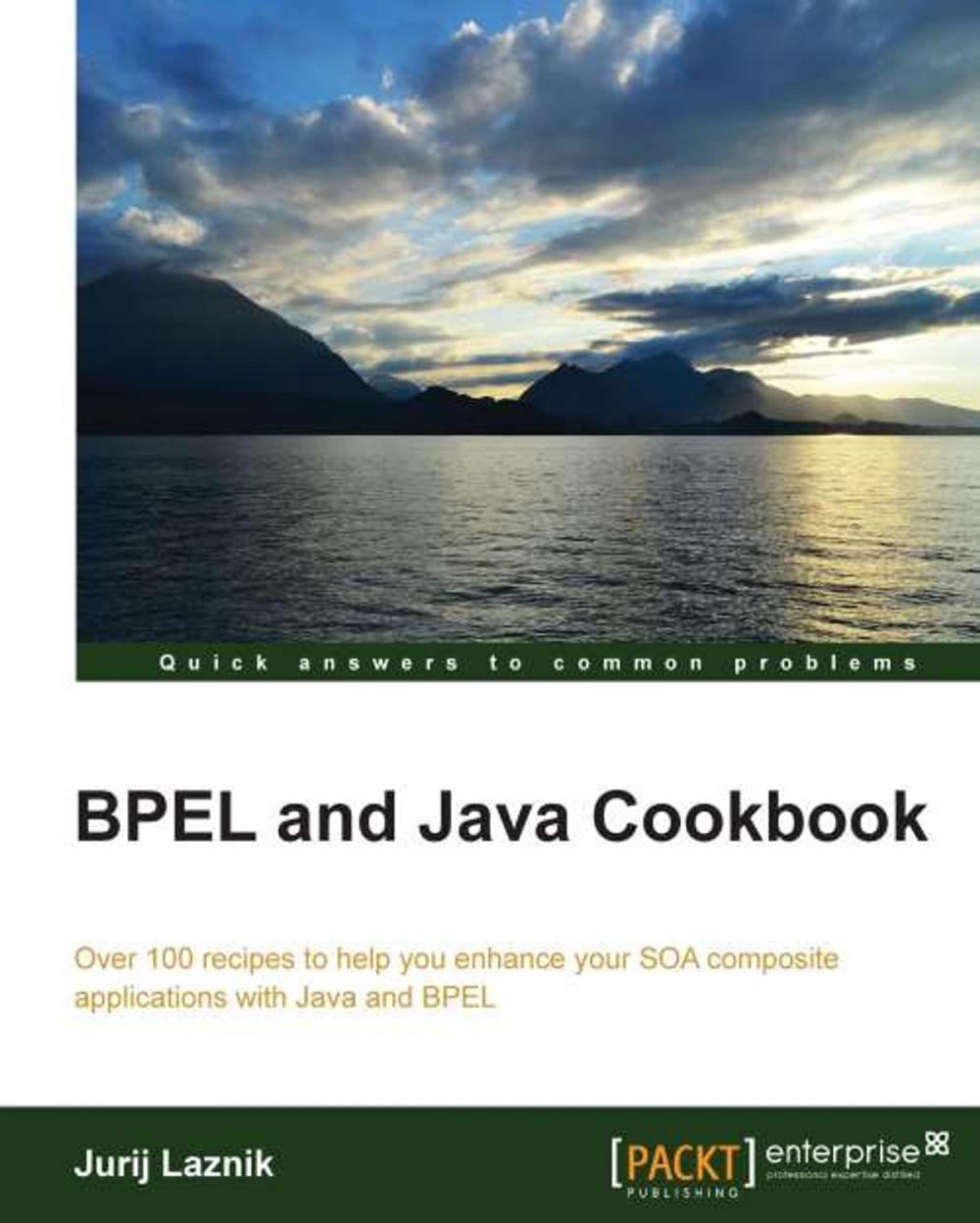 Big bigCover of BPEL and Java Cookbook