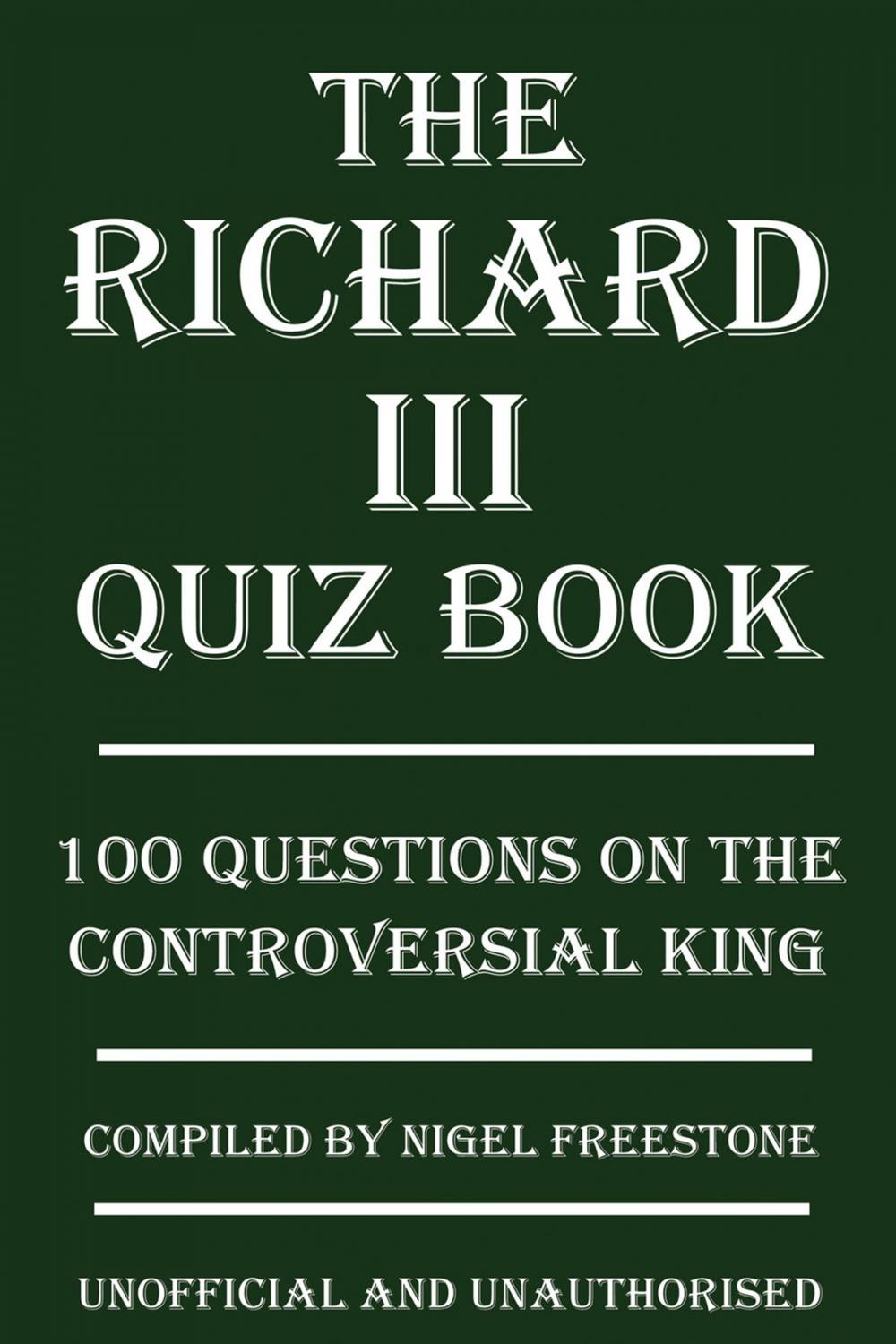 Big bigCover of The Richard III Quiz Book