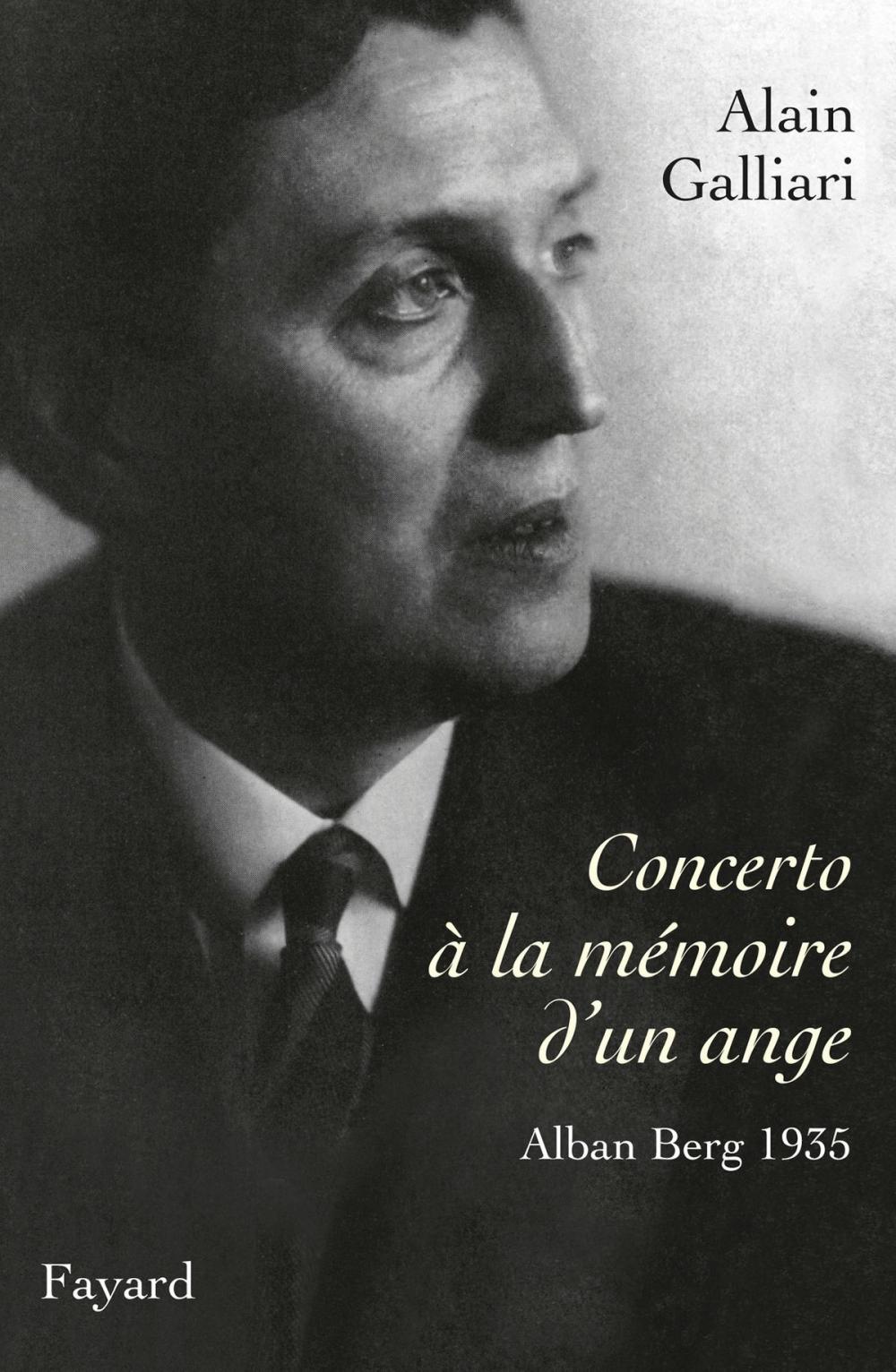 Big bigCover of Concerto à la mémoire d'un ange, Alban Berg 1935