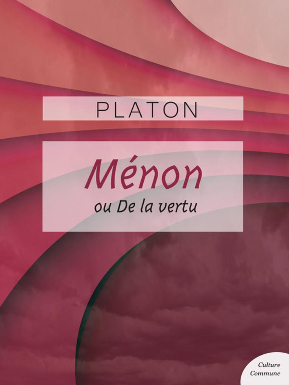 Big bigCover of Ménon