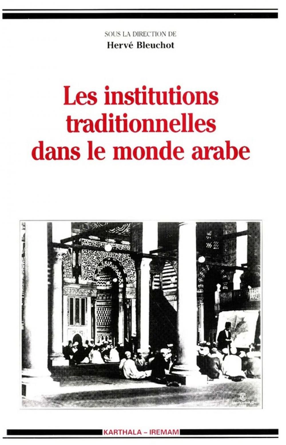 Big bigCover of Les institutions traditionnelles dans le monde arabe