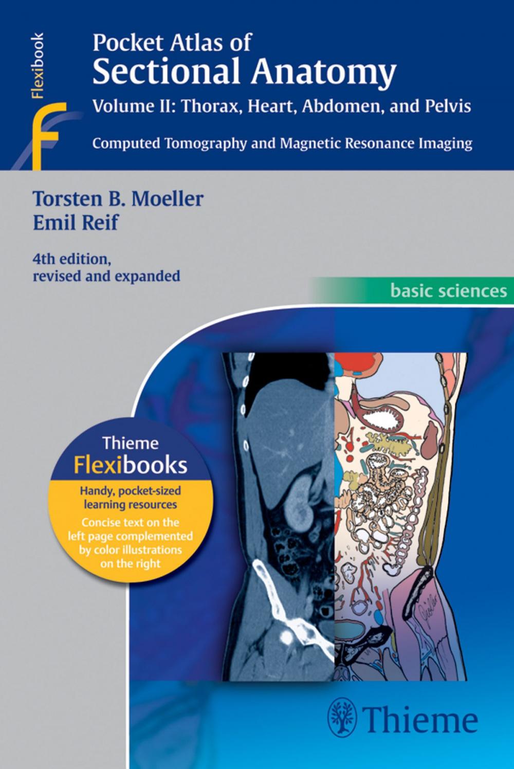 Big bigCover of Pocket Atlas of Sectional Anatomy, Volume II: Thorax, Heart, Abdomen, and Pelvis