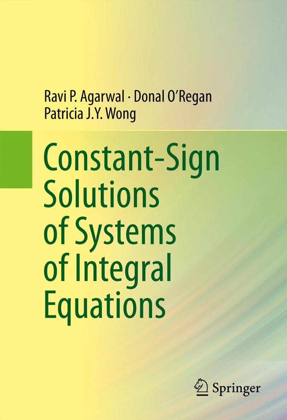 Big bigCover of Constant-Sign Solutions of Systems of Integral Equations