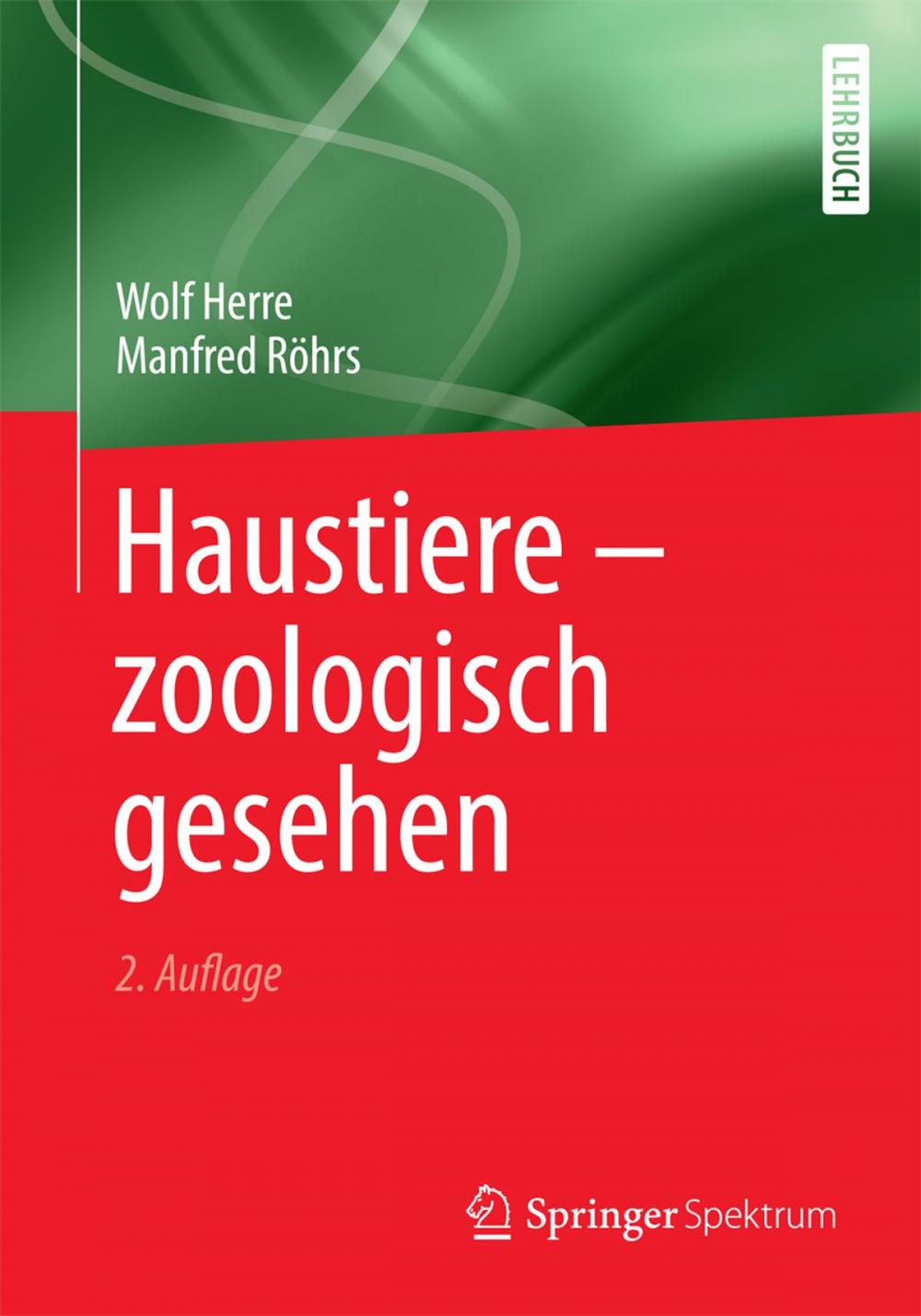 Big bigCover of Haustiere - zoologisch gesehen