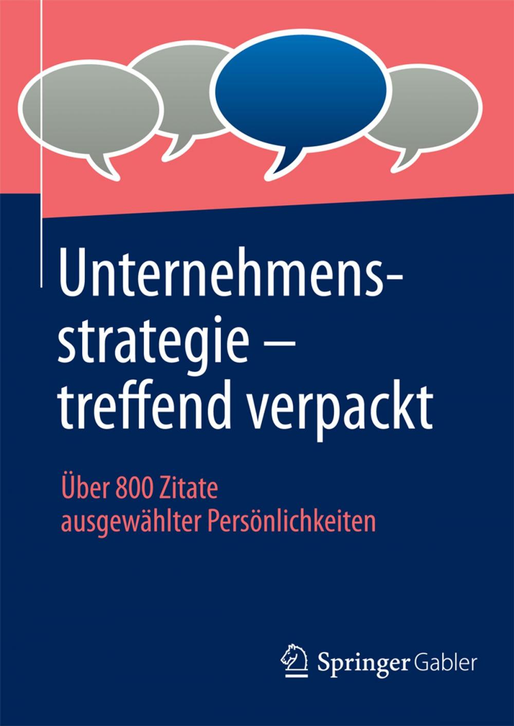 Big bigCover of Unternehmensstrategie - treffend verpackt