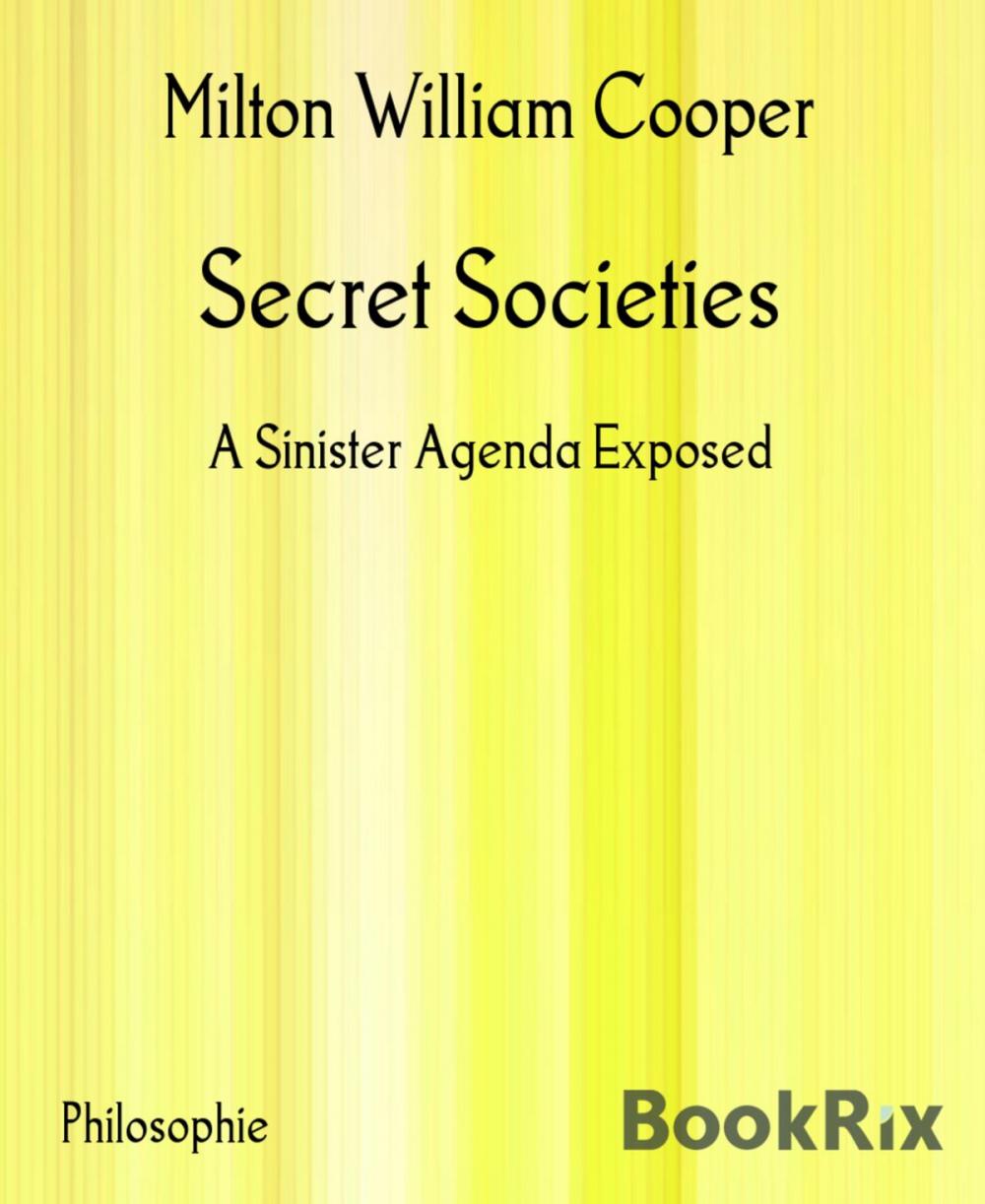 Big bigCover of Secret Societies