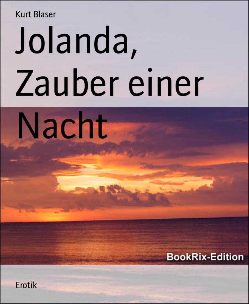 Big bigCover of Jolanda, Zauber einer Nacht