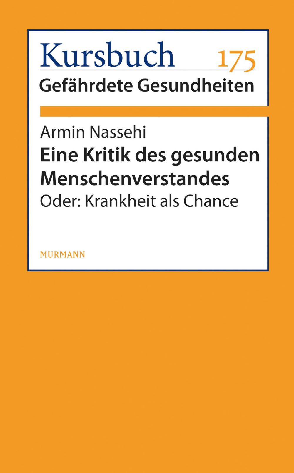 Big bigCover of Eine Kritik des gesunden Menschenverstandes