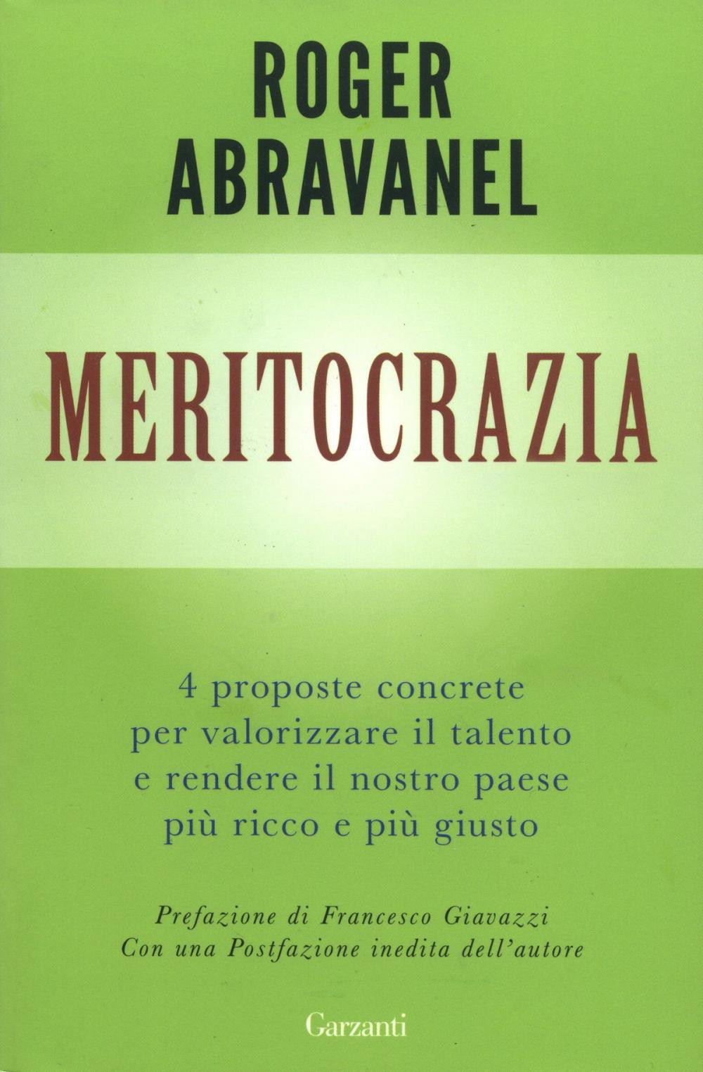 Big bigCover of Meritocrazia