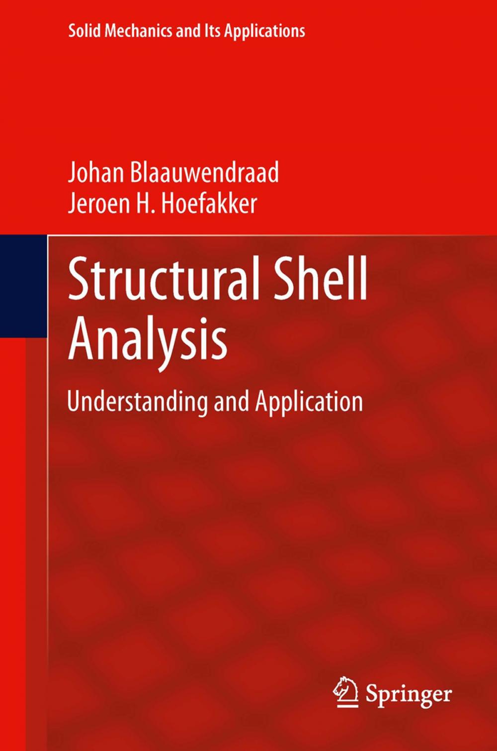 Big bigCover of Structural Shell Analysis