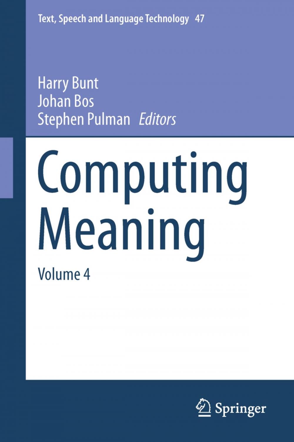 Big bigCover of Computing Meaning