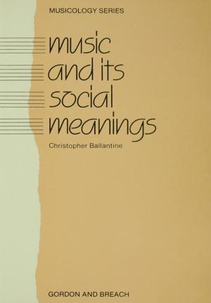 Book cover of Music and Its Social Meanings