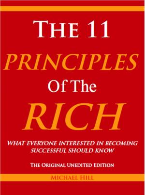 Cover of the book The 11 Principles of the Rich by Robert Broenen PsyD