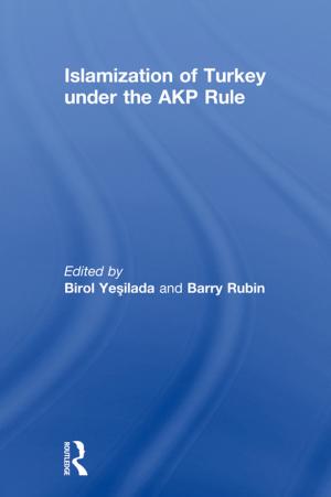 Cover of the book Islamization of Turkey under the AKP Rule by Jost-Henrik Morgenstern-Pomorski