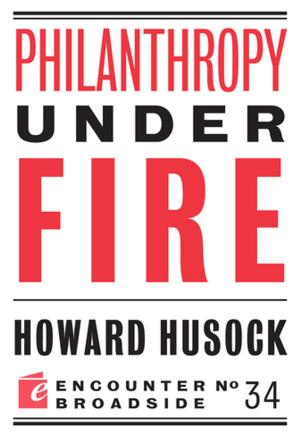 Cover of Philanthropy Under Fire