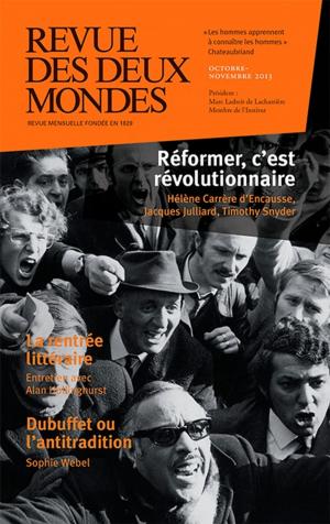 Book cover of Revue des Deux Mondes octobre-novembre 2013