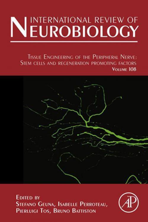 Cover of the book Tissue Engineering of the Peripheral Nerve by Stefano Geuna, Isabelle Perroteau, Pierluigi Tos, Bruno Battiston, Elsevier Science