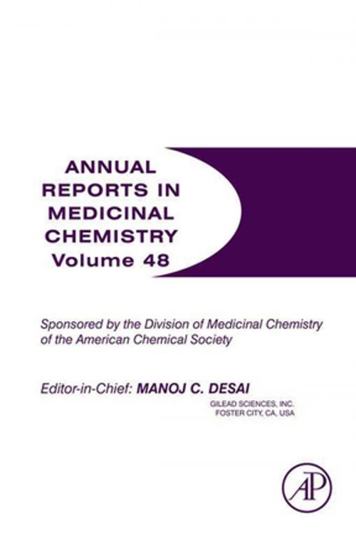 Cover of the book Annual Reports in Medicinal Chemistry by Manoj C Desai, Elsevier Science