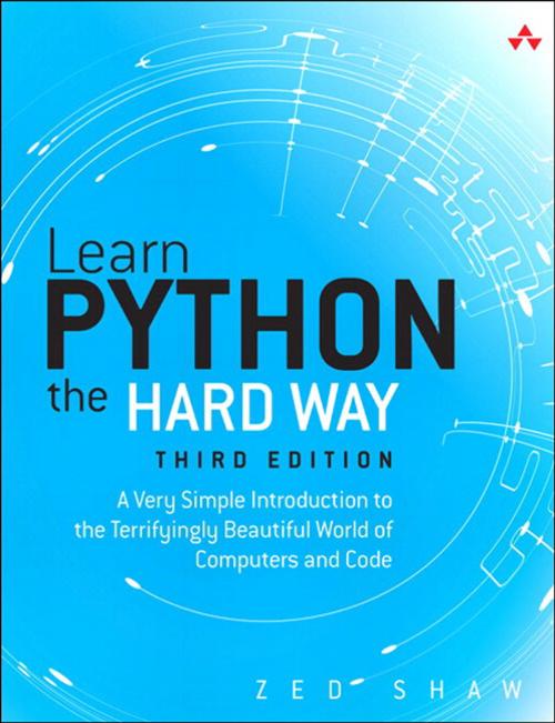 Cover of the book Learn Python the Hard Way by Zed A. Shaw, Pearson Education