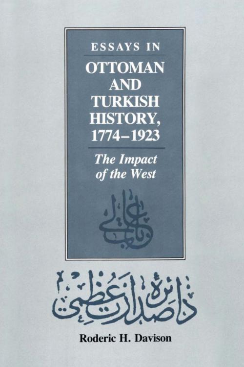 Cover of the book Essays in Ottoman and Turkish history, 1774-1923 by Roderic H. Davison, University of Texas Press