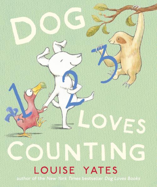 Cover of the book Dog Loves Counting by Louise Yates, Random House Children's Books