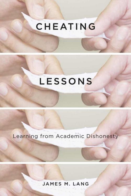 Cover of the book Cheating Lessons by James M. Lang, Harvard University Press