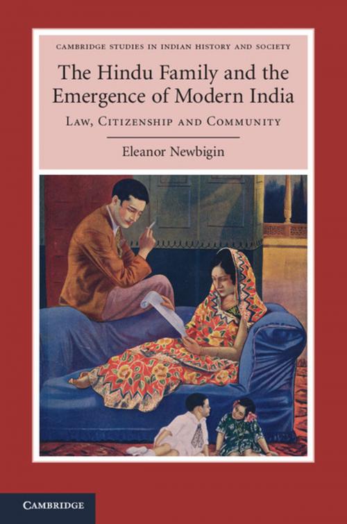 Cover of the book The Hindu Family and the Emergence of Modern India by Eleanor Newbigin, Cambridge University Press