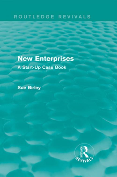 Cover of the book New Enterprises (Routledge Revivals) by Sue Birley, Taylor and Francis