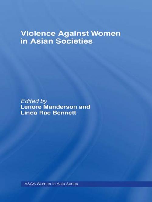 Cover of the book Violence Against Women in Asian Societies by , Taylor and Francis