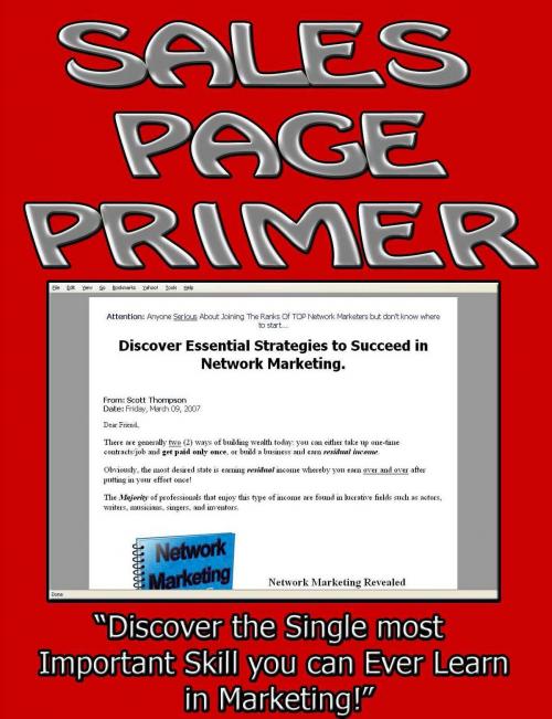 Cover of the book Sales Page Primer by Thrivelearning Institute Library, Midwest Journal Press