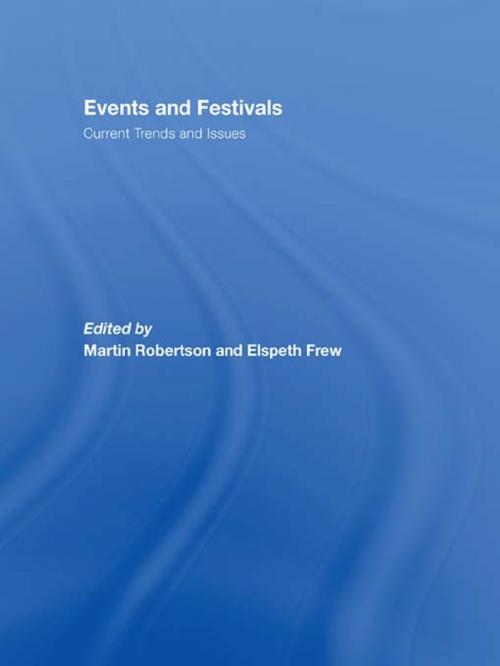 Cover of the book Events and Festivals by , Taylor and Francis