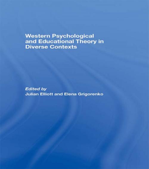 Cover of the book Western Psychological and Educational Theory in Diverse Contexts by , Taylor and Francis