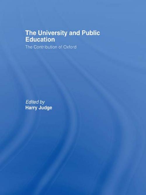 Cover of the book The University and Public Education by , Taylor and Francis