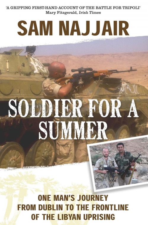 Cover of the book Soldier for a Summer by Sam Najjair, Hachette Ireland