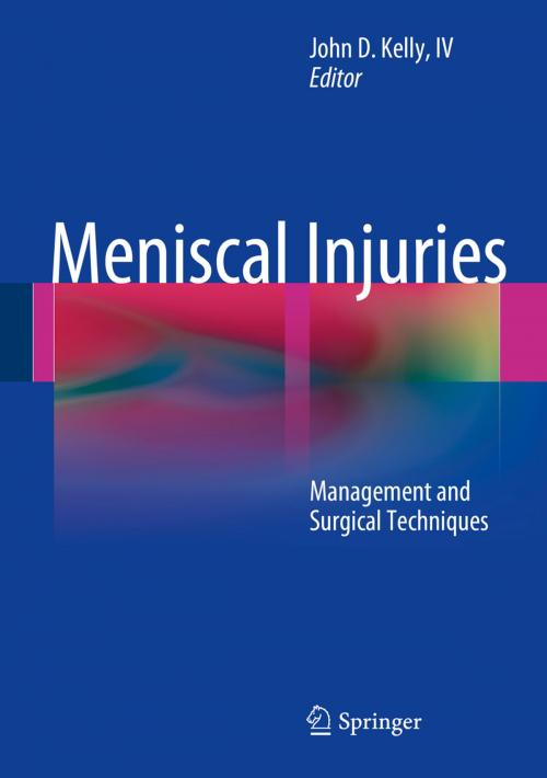 Cover of the book Meniscal Injuries by , Springer New York