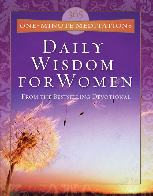 Cover of the book 365 One-Minute Meditations From Daily Wisdom For Women by Carol Lynn Fitzpatrick, Barbour Publishing, Inc.