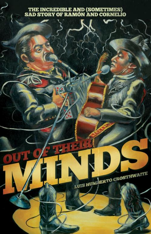 Cover of the book Out of Their Minds by Luis Humberto Crosthwaite, Cinco Puntos Press