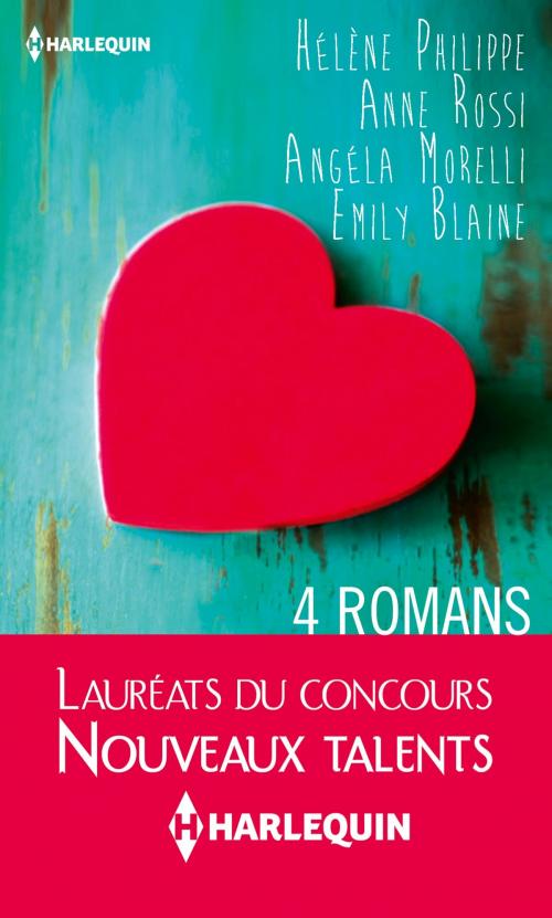 Cover of the book Recueil Nouveaux Talents Harlequin HQN by Hélène Philippe, Anne Rossi, Angéla Morelli, Emily Blaine, Harlequin