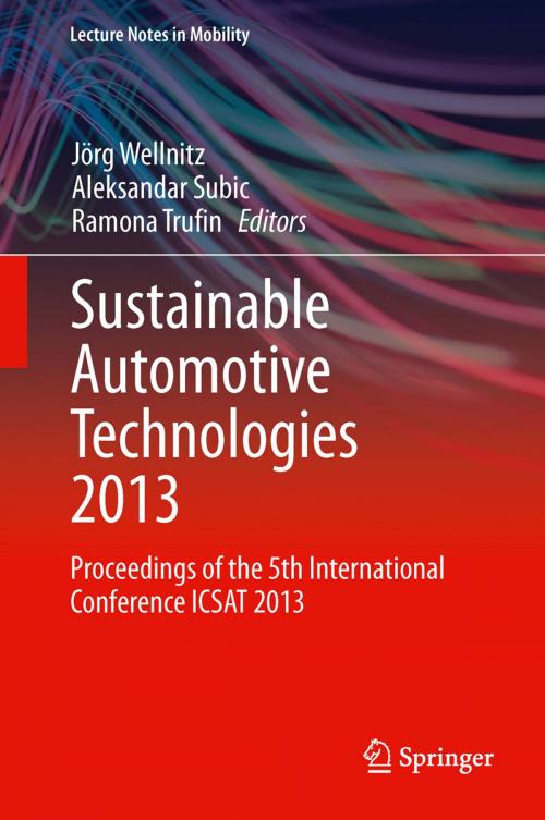 Cover of the book Sustainable Automotive Technologies 2013 by , Springer International Publishing