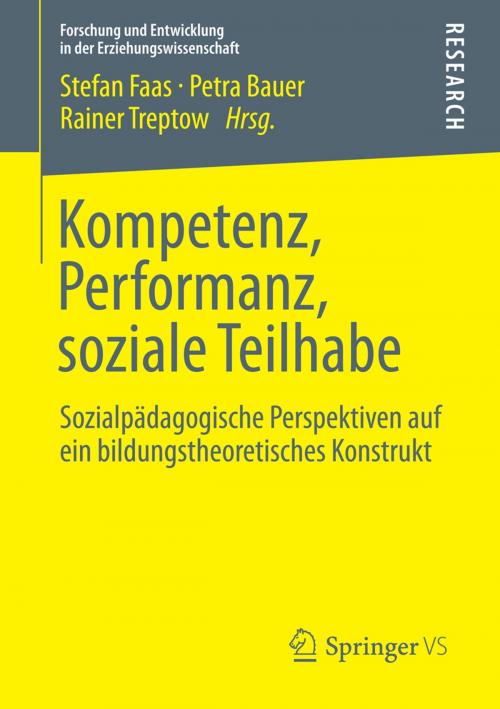 Cover of the book Kompetenz, Performanz, soziale Teilhabe by , Springer Fachmedien Wiesbaden