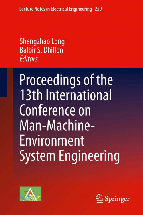 Cover of the book Proceedings of the 13th International Conference on Man-Machine-Environment System Engineering by , Springer Berlin Heidelberg